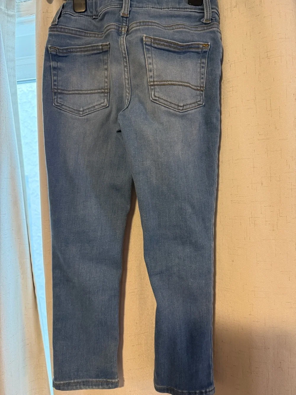 Cat & Jack Boys Light Blue Straight Leg Jeans - Classic Wash - Picture 3 of 3